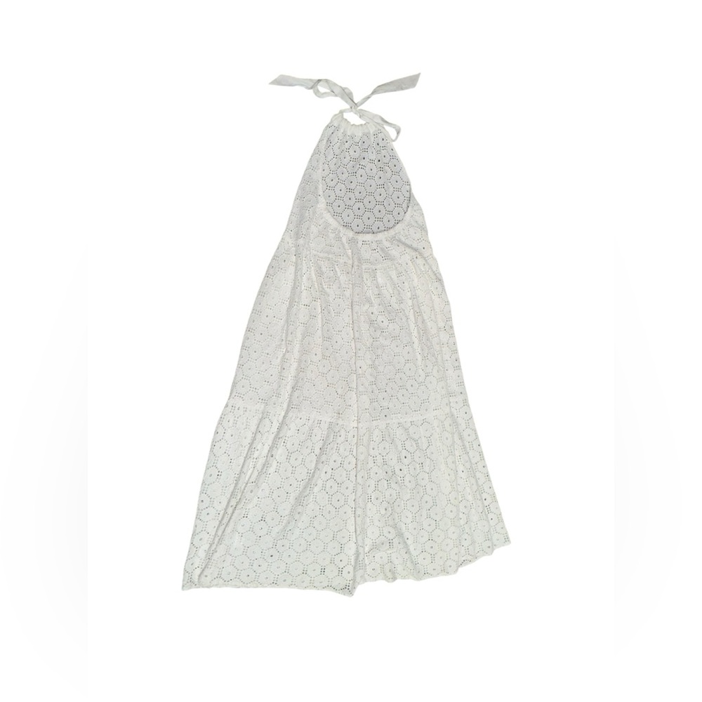 NWT Solid & Striped x REVOLVE Kai white Brule Leaf Eyelet maxi dress size xsmall - Picture 6 of 14